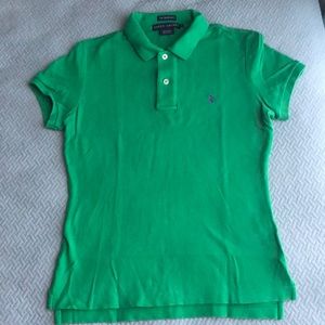 Ralph Lauren | Kelly Green Skinny Fit Polo